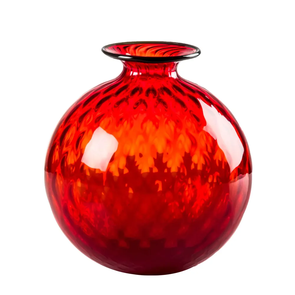 Vase en verre de Murano MONOFIORE BALLOTON par Venini