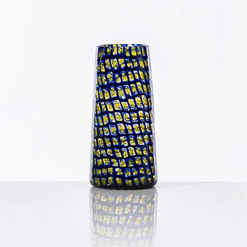 Vase en verre de Murano MURRINE ROMANE par Carlo Scarpa pour Venini