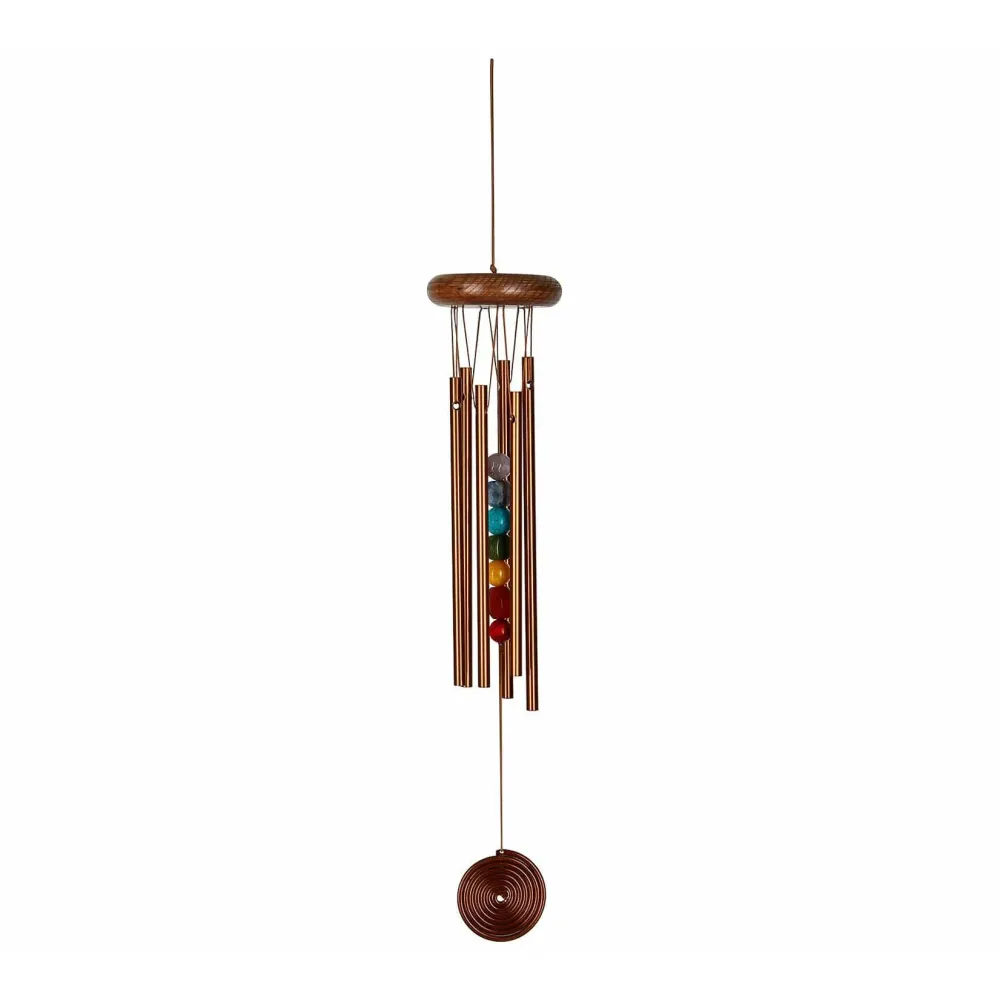 Carillon à Vent 7 Chakras - Bronze - 44CM Woodstock