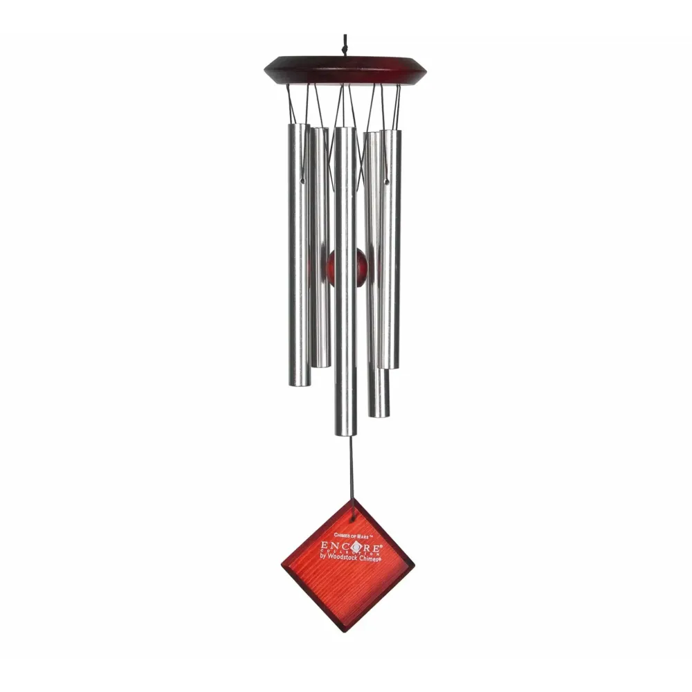 Carillon à Vent Mars - Argenté - 43CM Woodstock