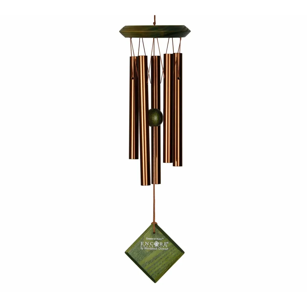 Carillon à Vent Mars - Bronze Vert - 43CM Woodstock