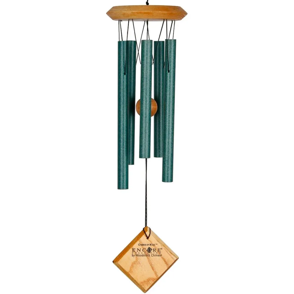 Carillon à Vent Mars - Vert de Gris - 43CM Woodstock