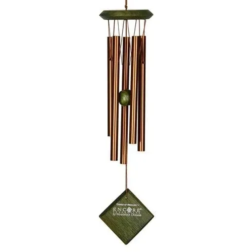 Carillon à Vent Mercure - Bronze Vert - 35CM Woodstock