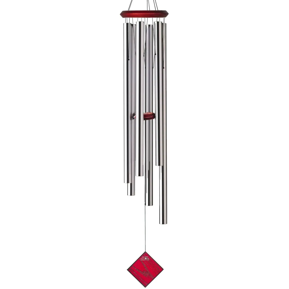 Carillon à Vent Neptune - Argenté - 137CM Woodstock