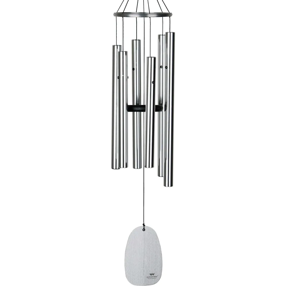 Carillon à Vent Paradis - Argenté - 81CM Woodstock