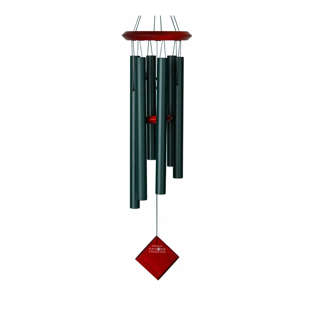 Carillon à Vent Pluton - Vert - 68CM Woodstock