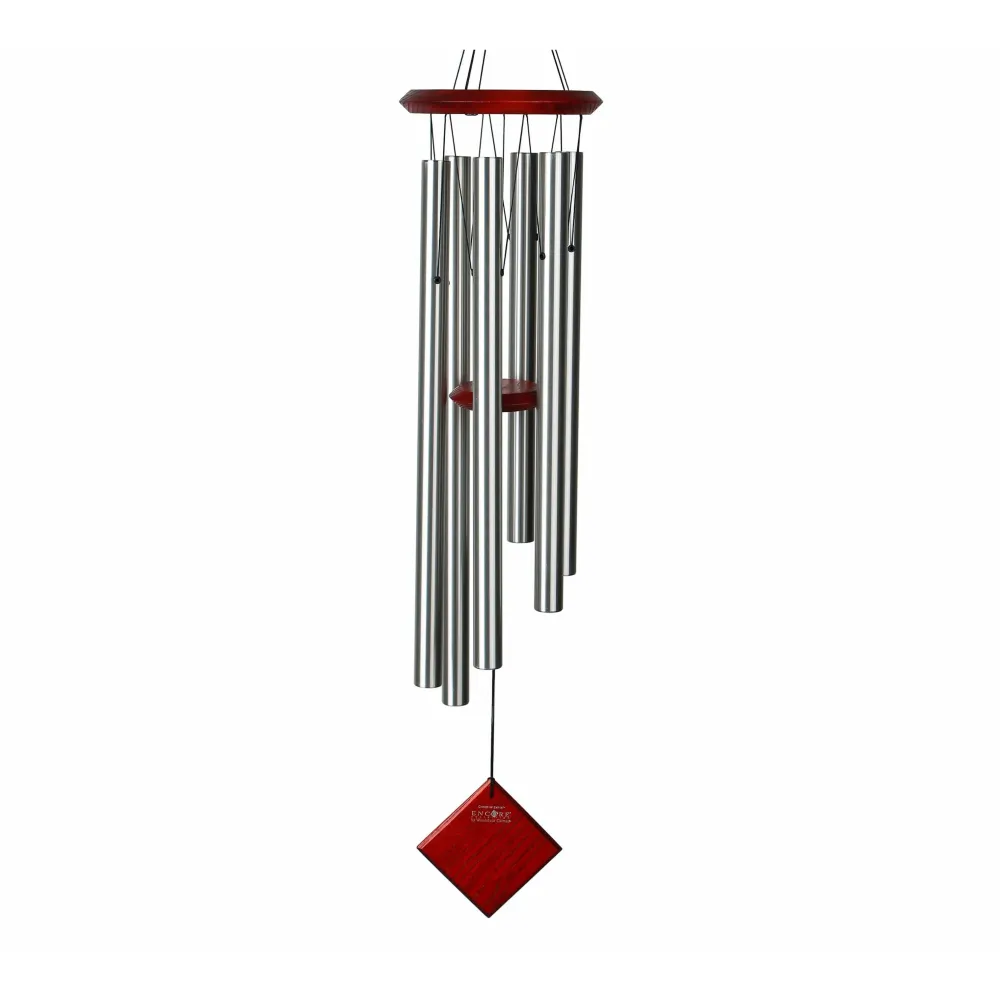 Carillon à Vent Terre - Argenté - 94CM Woodstock