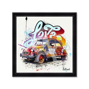 2CV LOVE SYLVAIN BINET 52X52