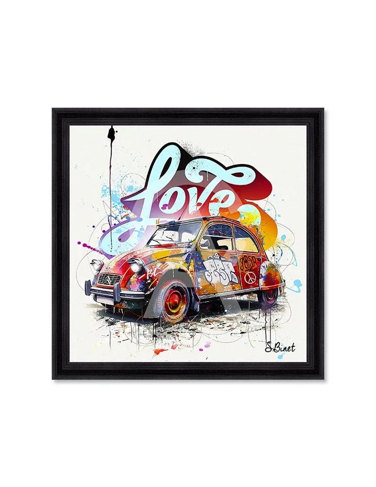 2CV LOVE SYLVAIN BINET 52X52