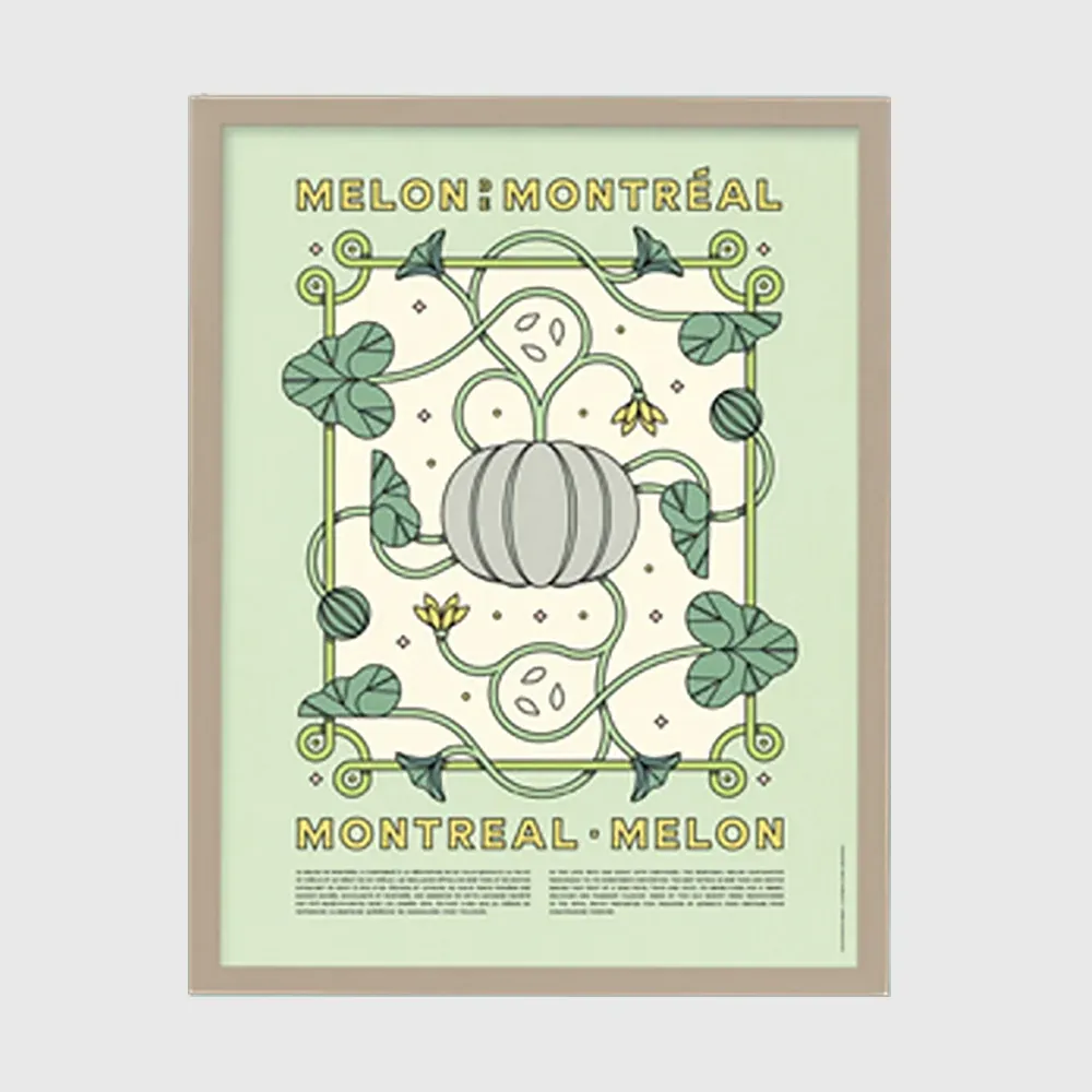 Affiche - Melon de Montréal