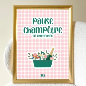 Affiche "Pause champêtre"