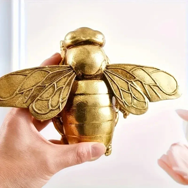 Autocollants muraux créatifs 3D en forme d'abeille mignonne, décoration murale intérieure exquise, cadeaux pour la maison
