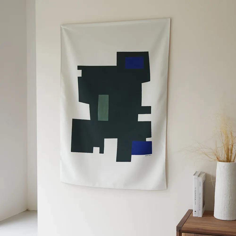 Tenture Barbican 90 x 135 Babel Brune