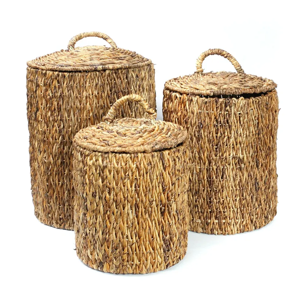 BANANA Panier à Linge, Ensemble de 3