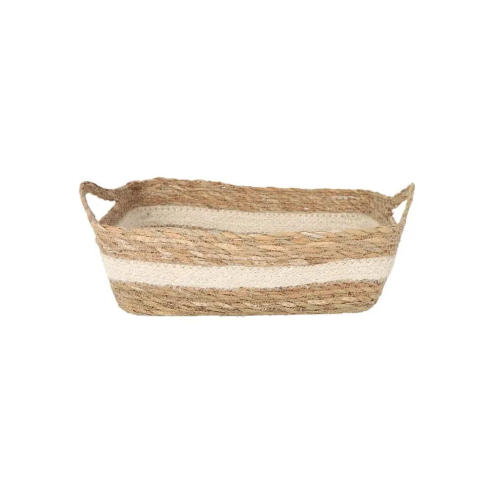 Boîte de rangement Privilege osier 20 x 15 x 7 cm (18 Unités)