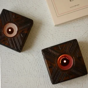 Bougeoir bois LEMNIA No.1
