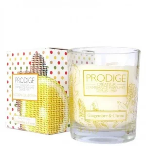 Bougie Gingembre et Citron de Sicile (Bougie parfumée)