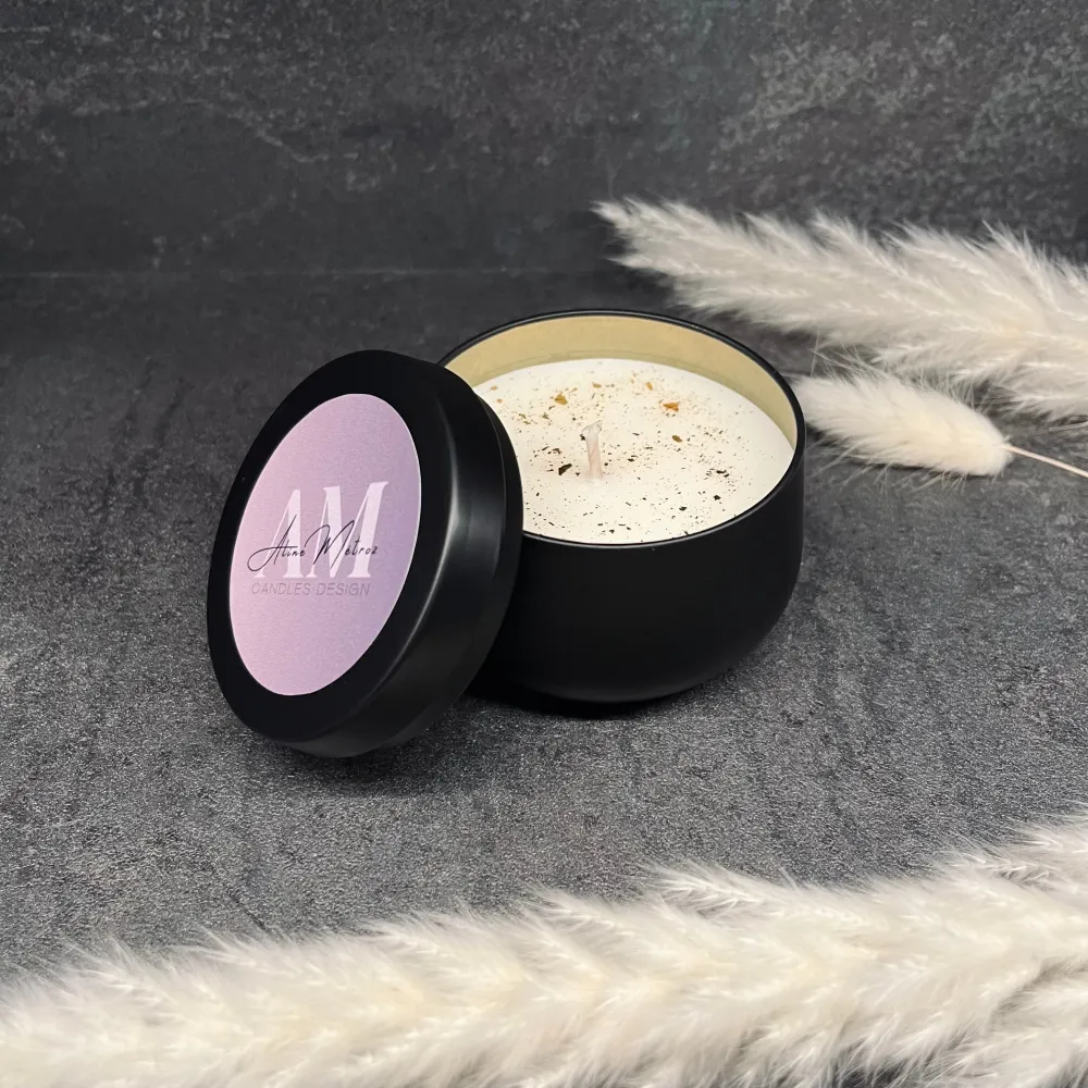 Bougie parfumée « Palo Santo » - 100g (anti moustique)