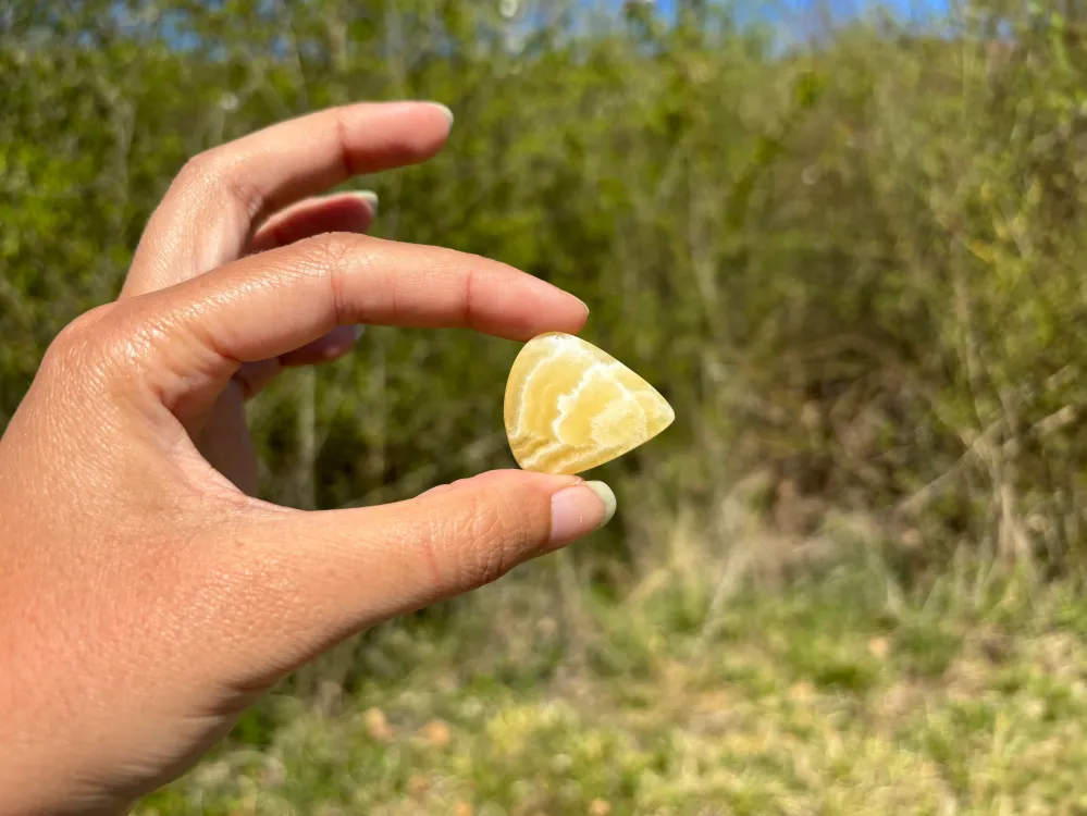 Calcite jaune 14