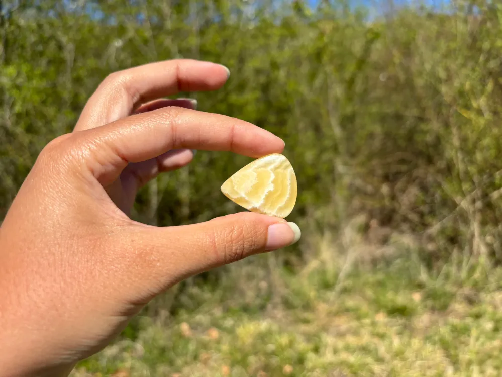 Calcite jaune 14