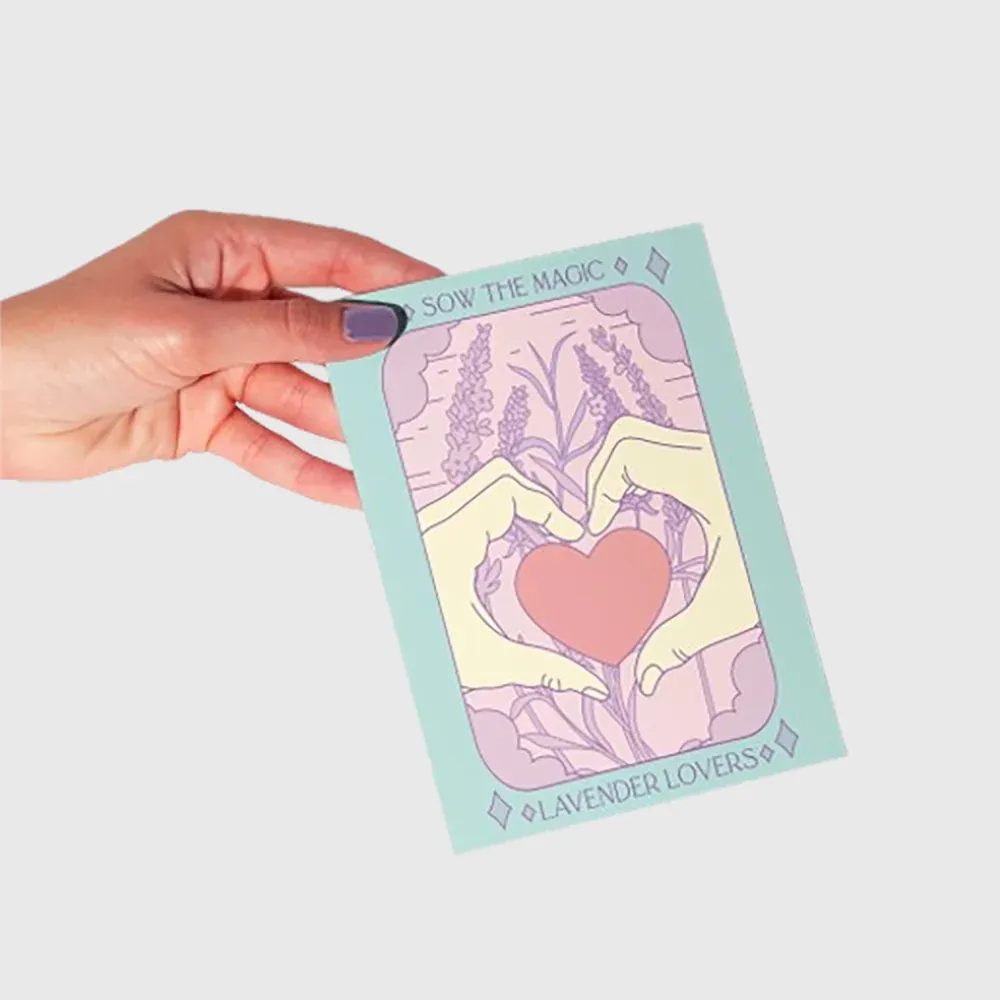 Carte de souhaits - Sow magic
