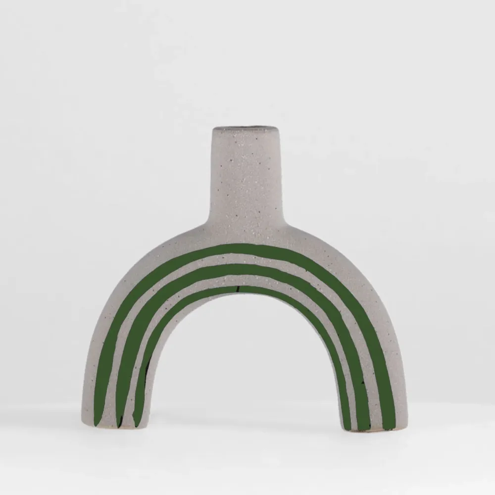 CERAMIQUE DE DECORATION GIGET VERT