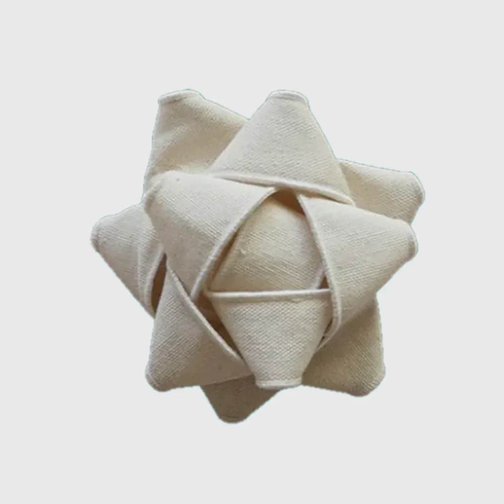Chou à Cadeau Réutilisable En Tissu Récupéré - Coton