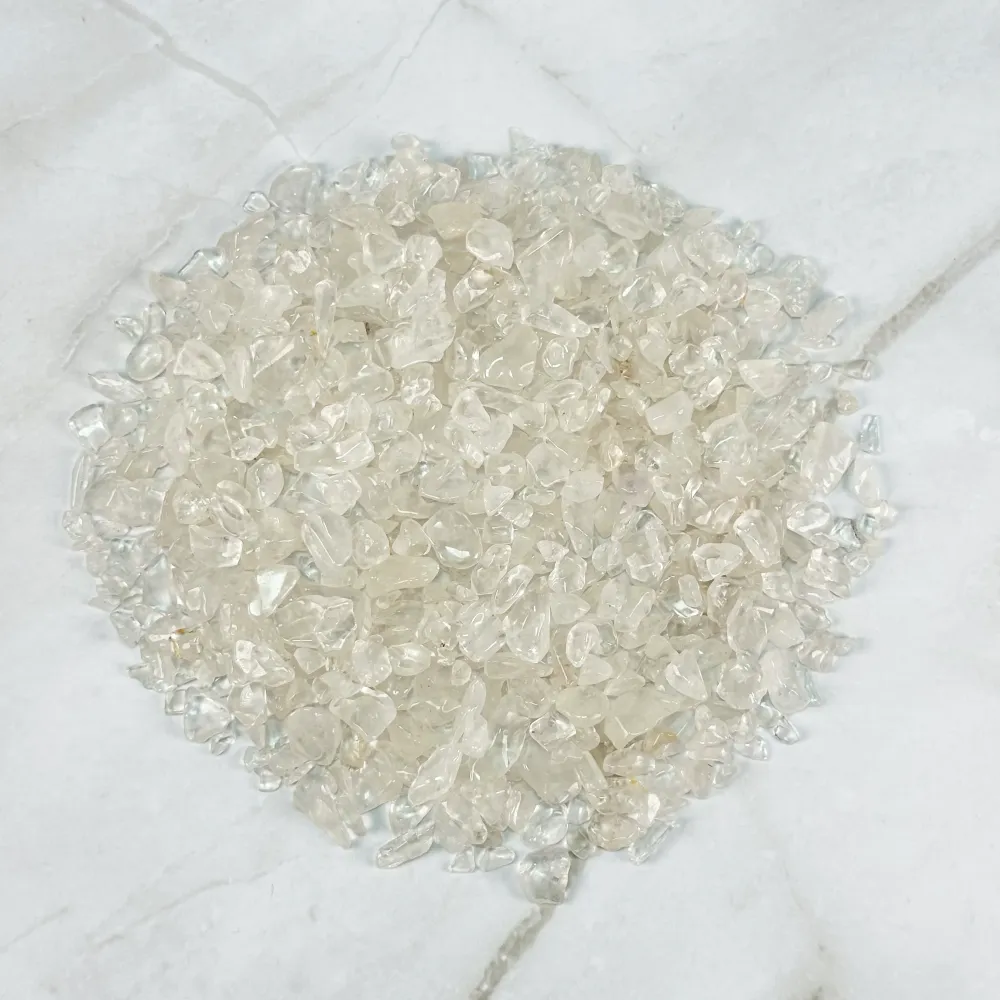 Éclats roulés de Cristal de Roche