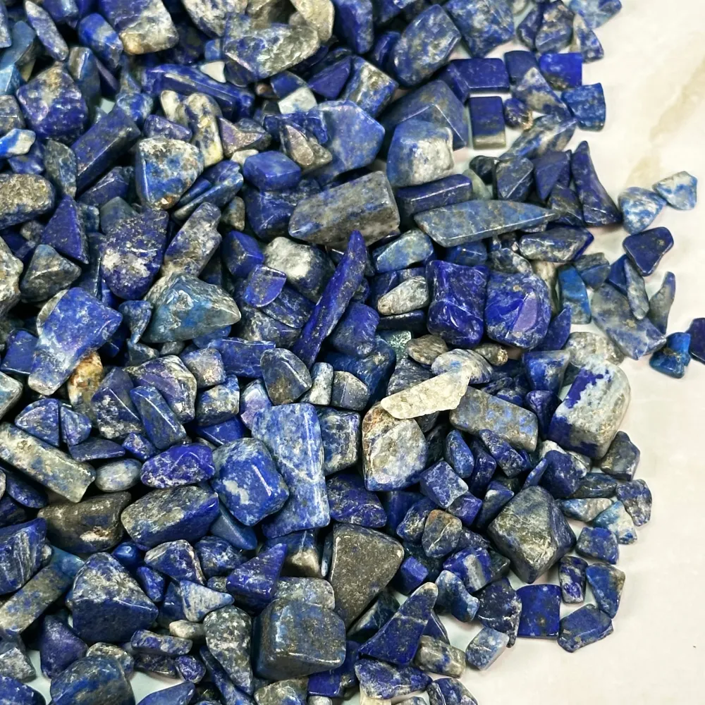 Éclats roulés de Lapis Lazuli