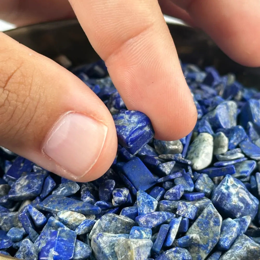 Éclats roulés de Lapis Lazuli