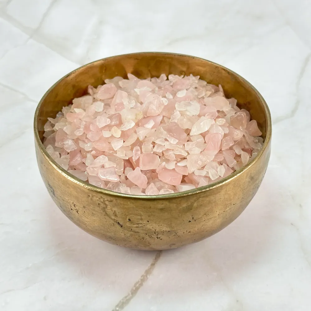 Éclats roulés de Quartz Rose
