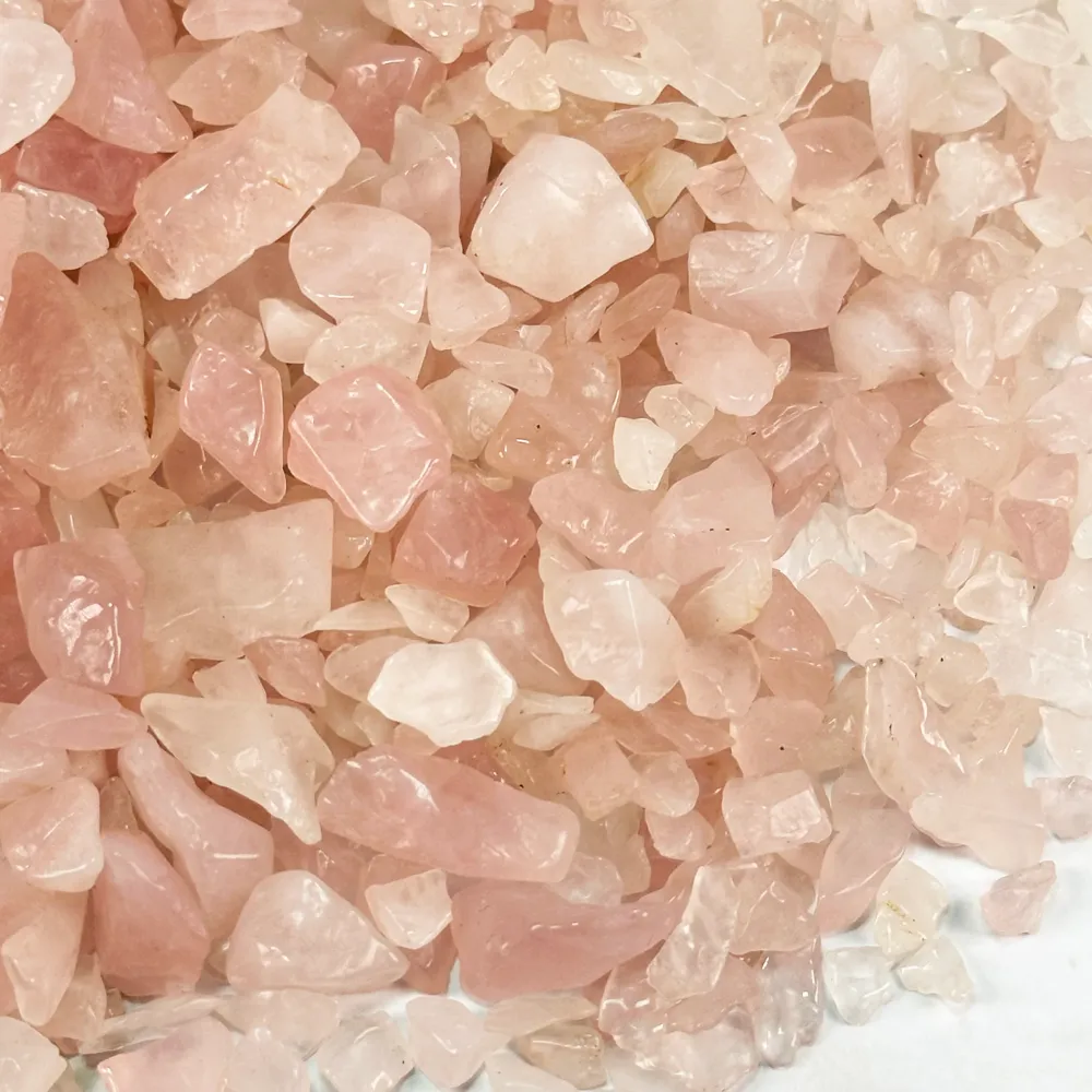 Éclats roulés de Quartz Rose
