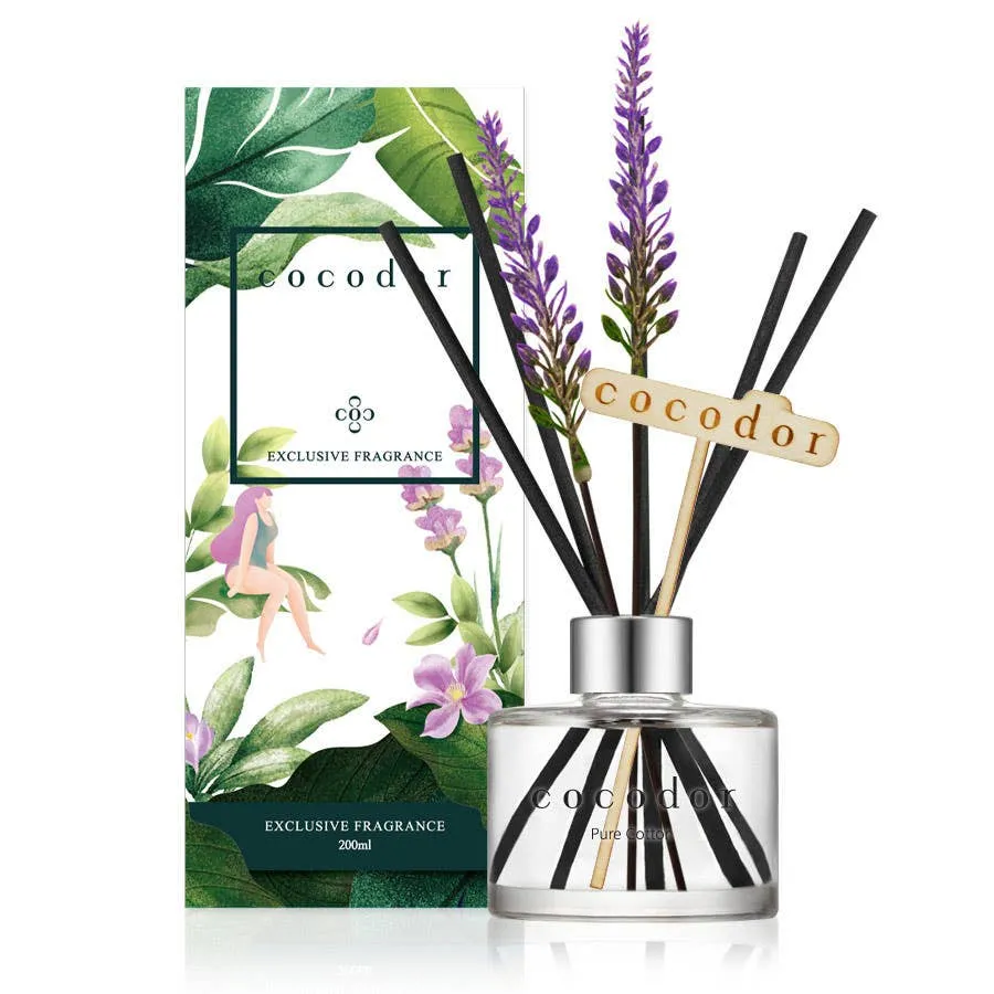 Cocodor Diffuseur Lavande 120ml (4.0Oz)/Coton Pur
