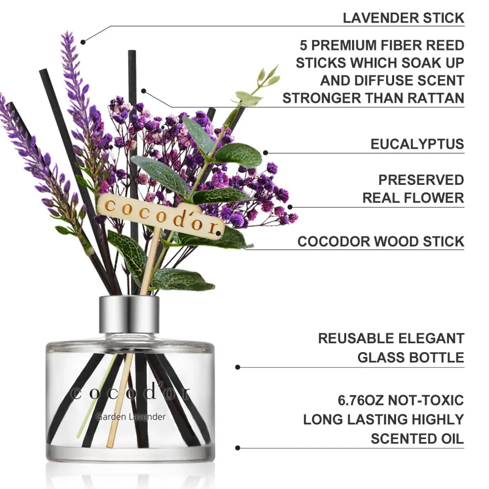 Cocodor Diffuseur Lavande 200 ml / Brise d'Avril