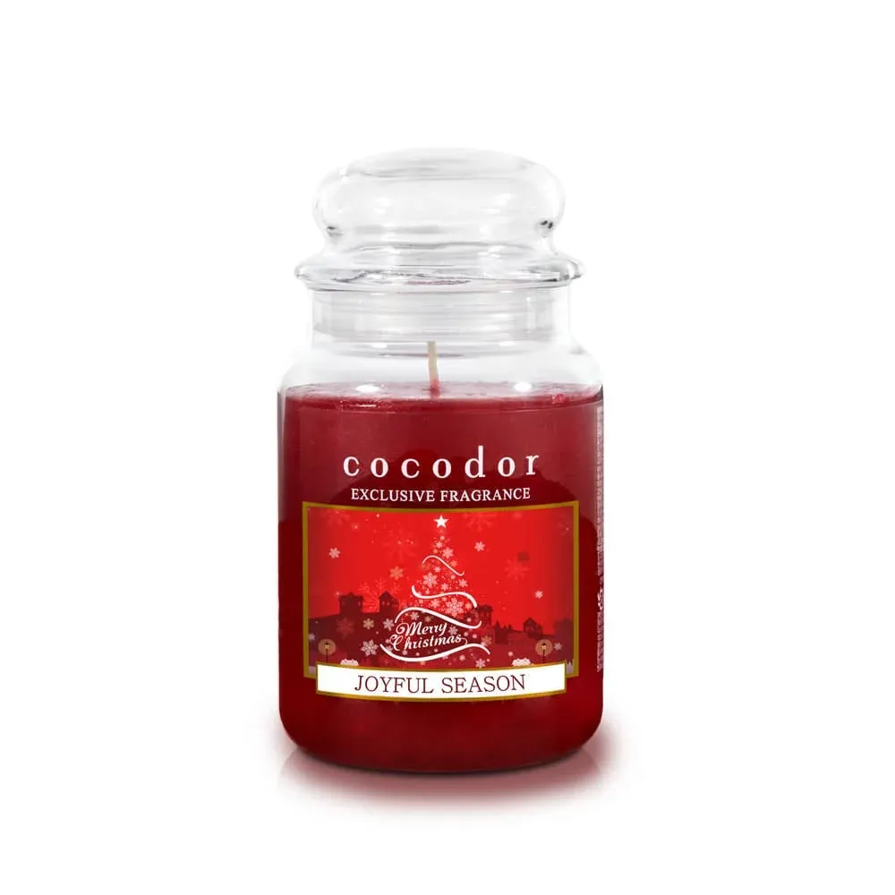 Cocodor Grande Bougie Parfumée Joyeuse saison