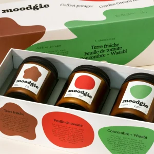 Coffret bougies mélange du potager - Moodgie