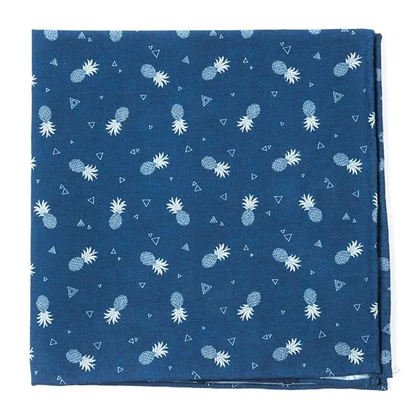 Coussin Ananas - Marine