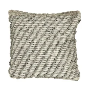 Coussin taupe mix 18po x 18po - Collection Terra