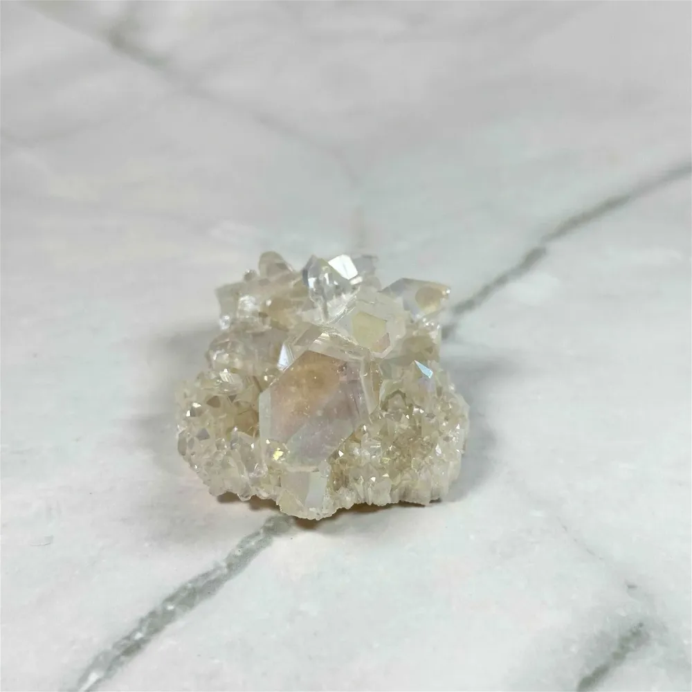 Cristaux de Quartz Aura Pearl - P9 (extra)