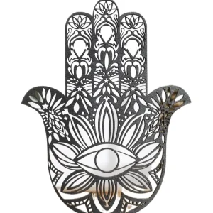 Décor de bureau en bois noir, main de Hamsa, mauvais œil, décorations de maison, décoration de Table, accessoires de burea...