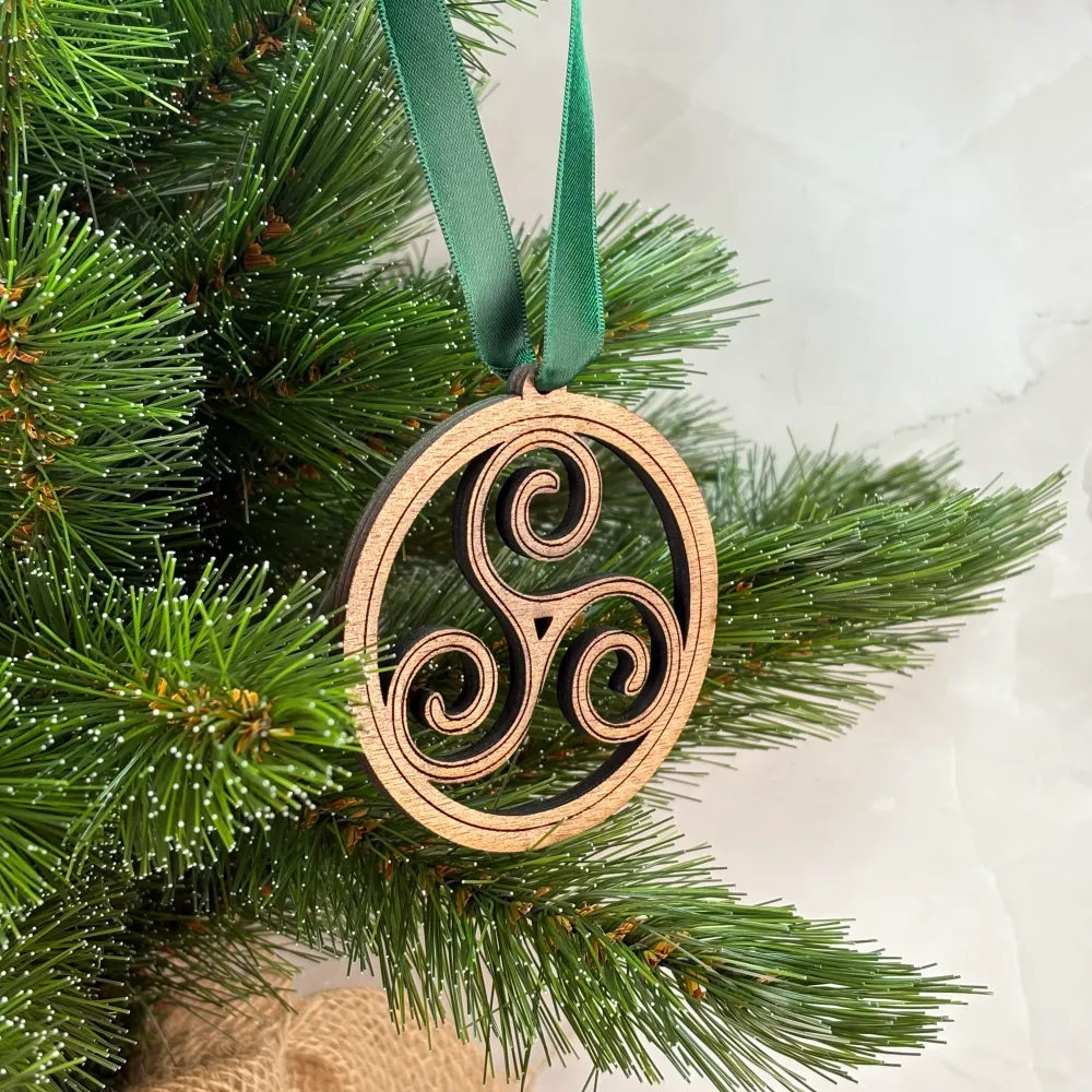 Décoration sapin Triskèle (pack x3)