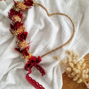 Demi coeur corde |