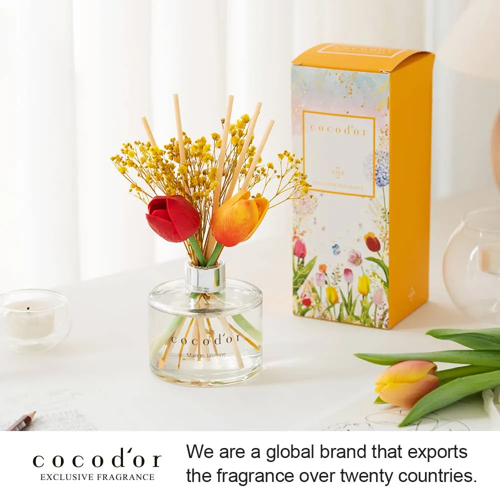 Diffuseur de fleurs de tulipe Cocodor/Brise d'avril 120ml