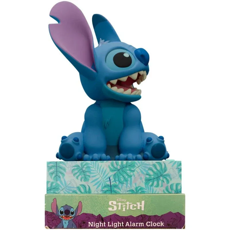 Disney Stitch 3D lamp alarm clock