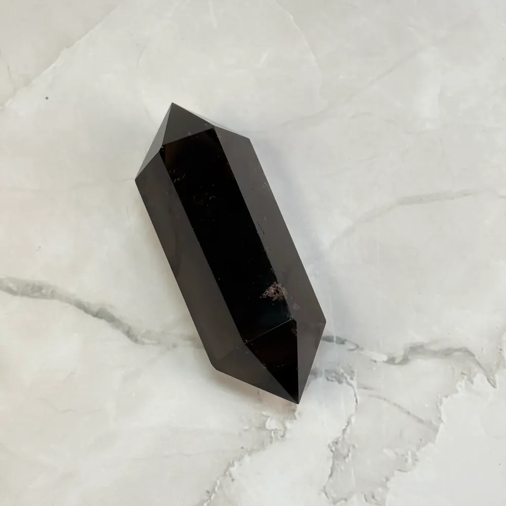 Double pointe Quartz Fumé - P10 (extra)