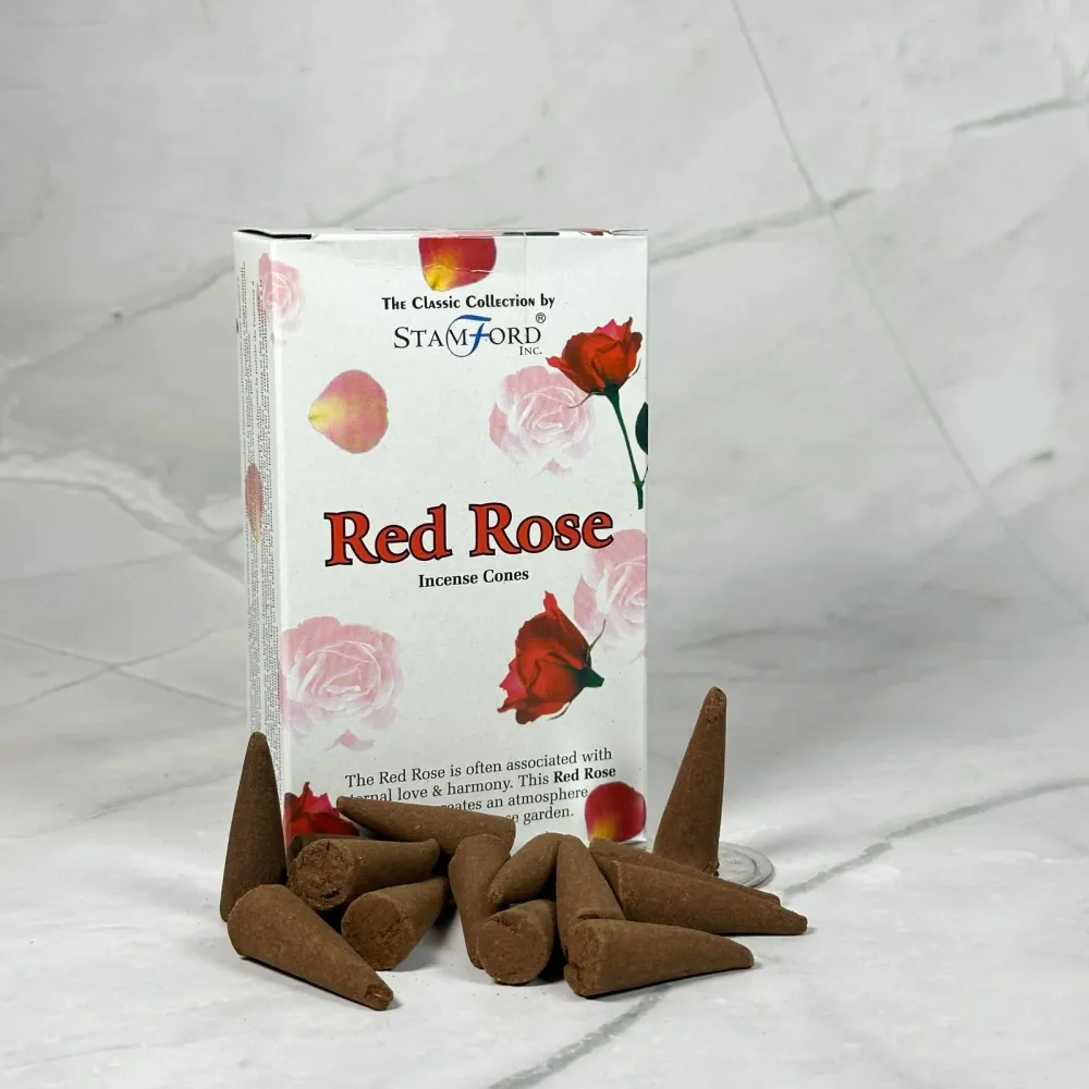 Encens en cônes Rose Rouge