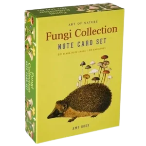Ensemble 20 cartes avec enveloppes - collection champignons - Fungi Collection