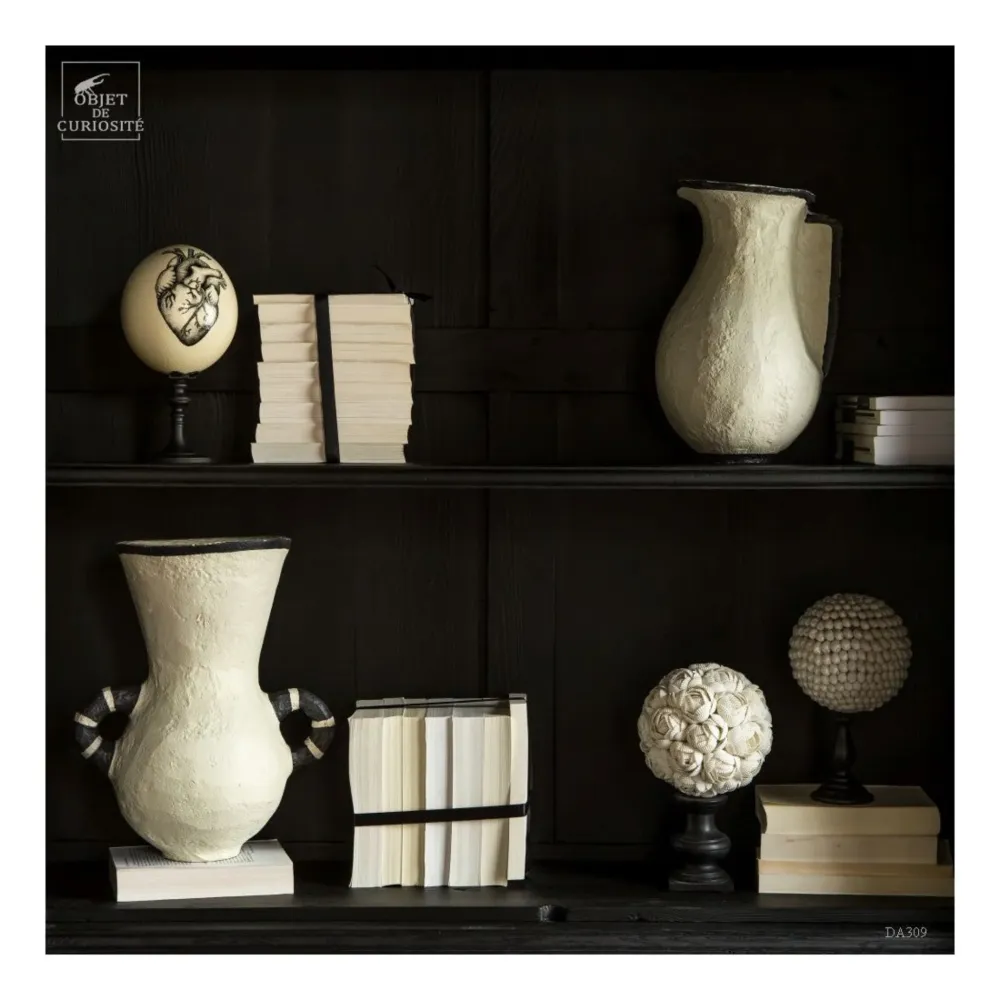 FAGOT DE LIVRES BLANC RUBAN SATIN