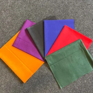 6 Fat quarters - Mélange de couleurs unies- Tissus Patchwork - Coupons Tissus