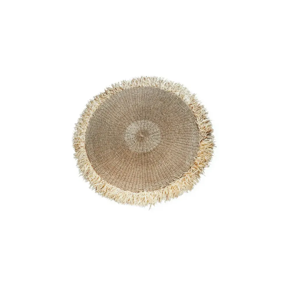 FRINGED Tapis - Naturel